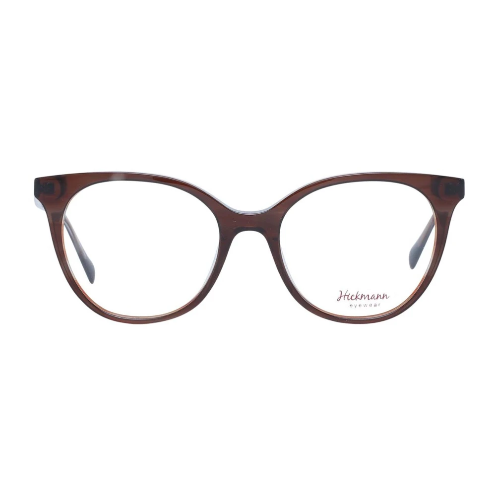Ana Hickmann Bruine Cat Eye Optische Monturen met Etui Brown Dames
