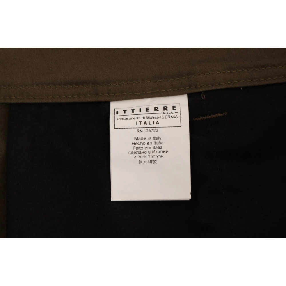 Gianfranco Ferré Elegante Groene Comfort Stretch Broek Green Heren