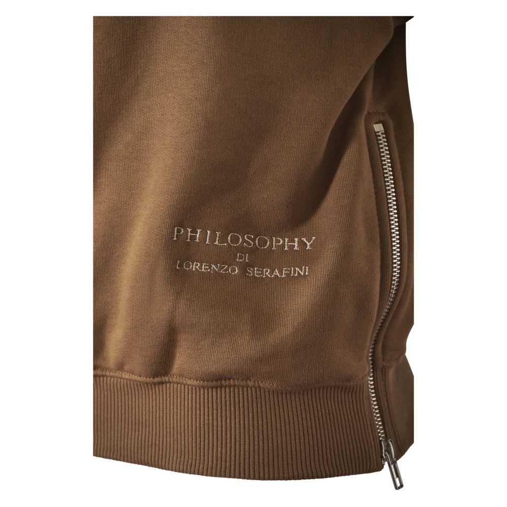 Philosophy di Lorenzo Serafini Bruine Sweater Collectie Brown Dames