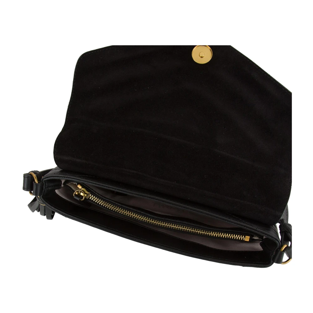 Twinset Zwarte Schoudertas Black Dames