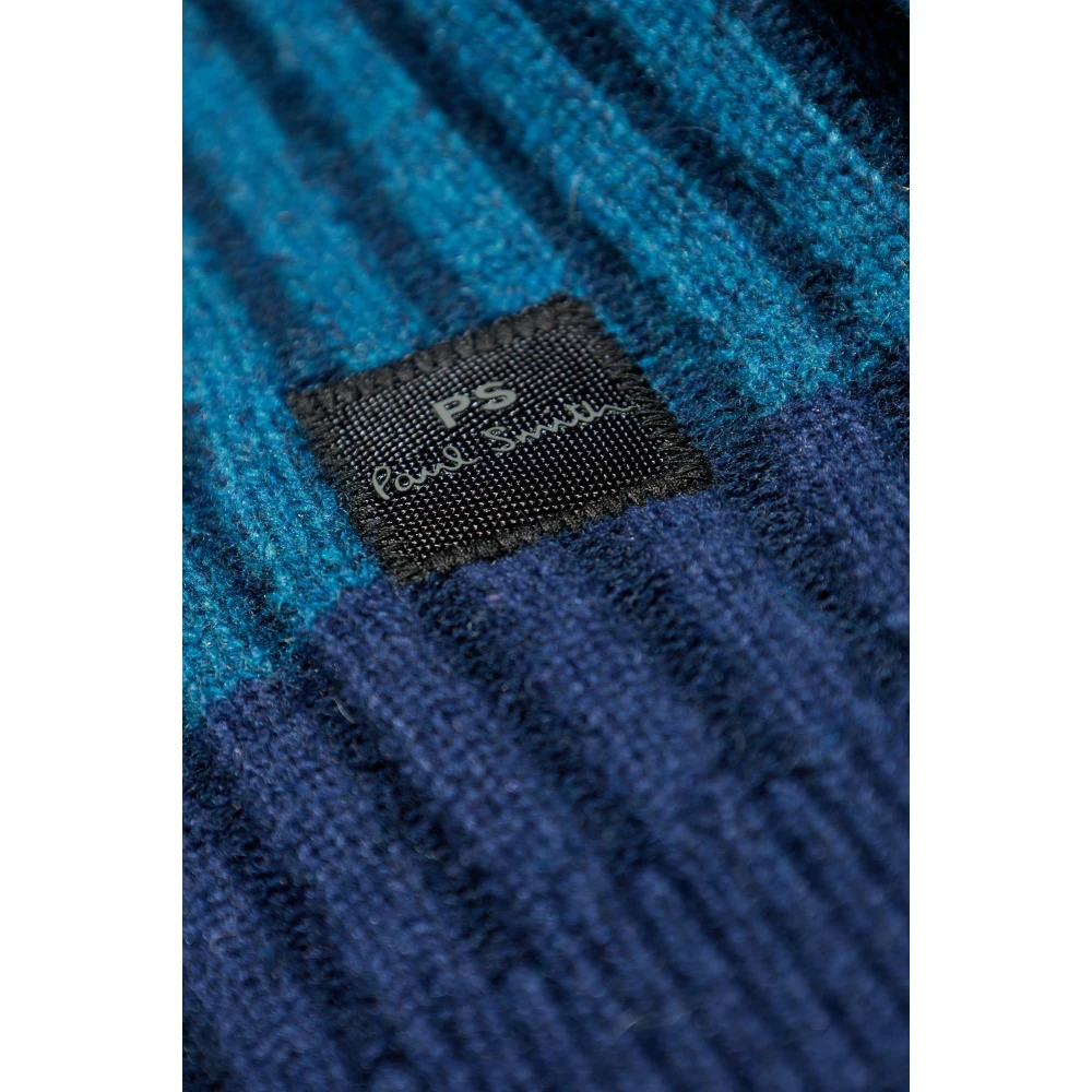 PS By Paul Smith Geribbelde trui Blue Heren