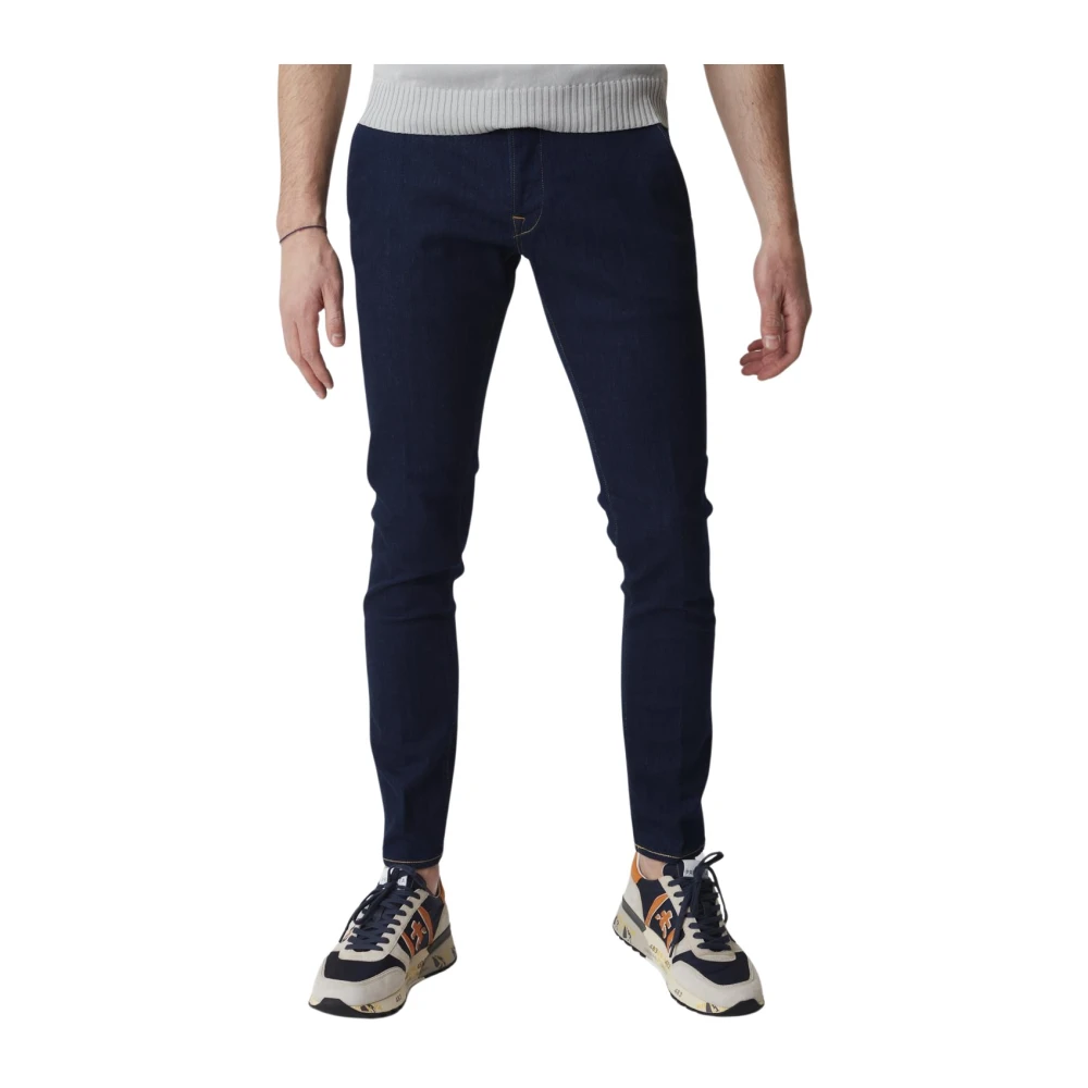 Dondup Moderne Skinny Jeans Blue Heren