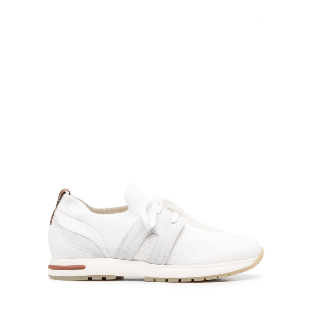 Loro Piana Witte Sneakers voor Mannen White Dames