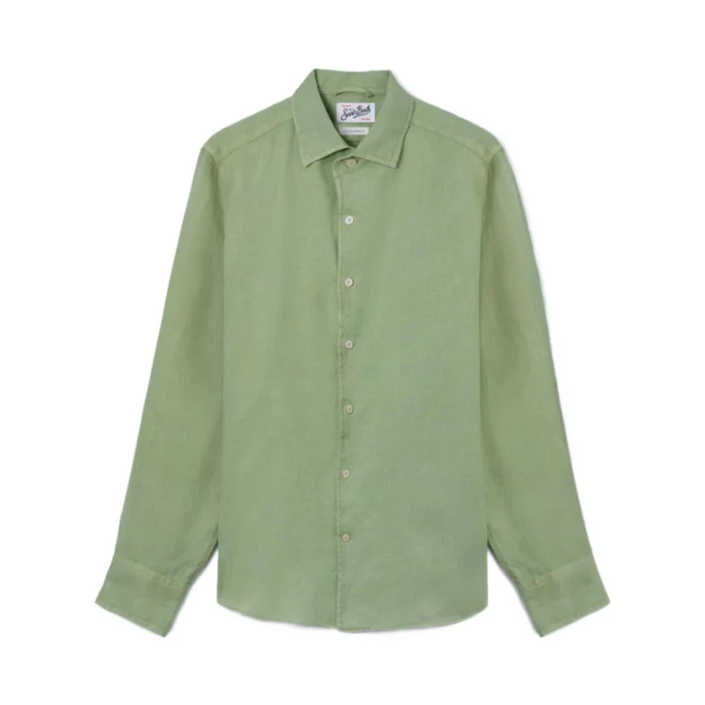 Mc2 Saint Barth Men's Green Vintage 53L Shirt - Casual Shirts - M - Shirts