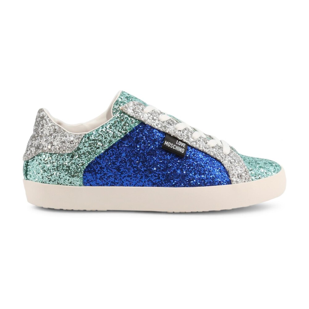 Moschino glitter discount platform sneakers