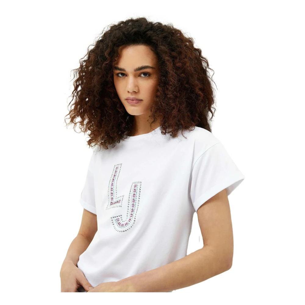 Liu Jo Elegante en Comfortabele T-Shirt White Dames