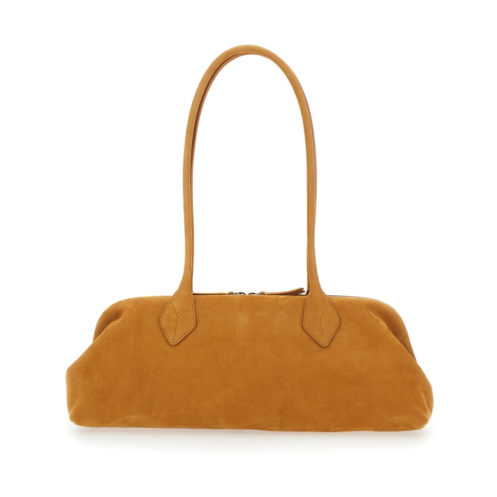 Philosophy di Lorenzo Serafini Bruine Suède Schoudertas met Lange Handvatten Brown Dames