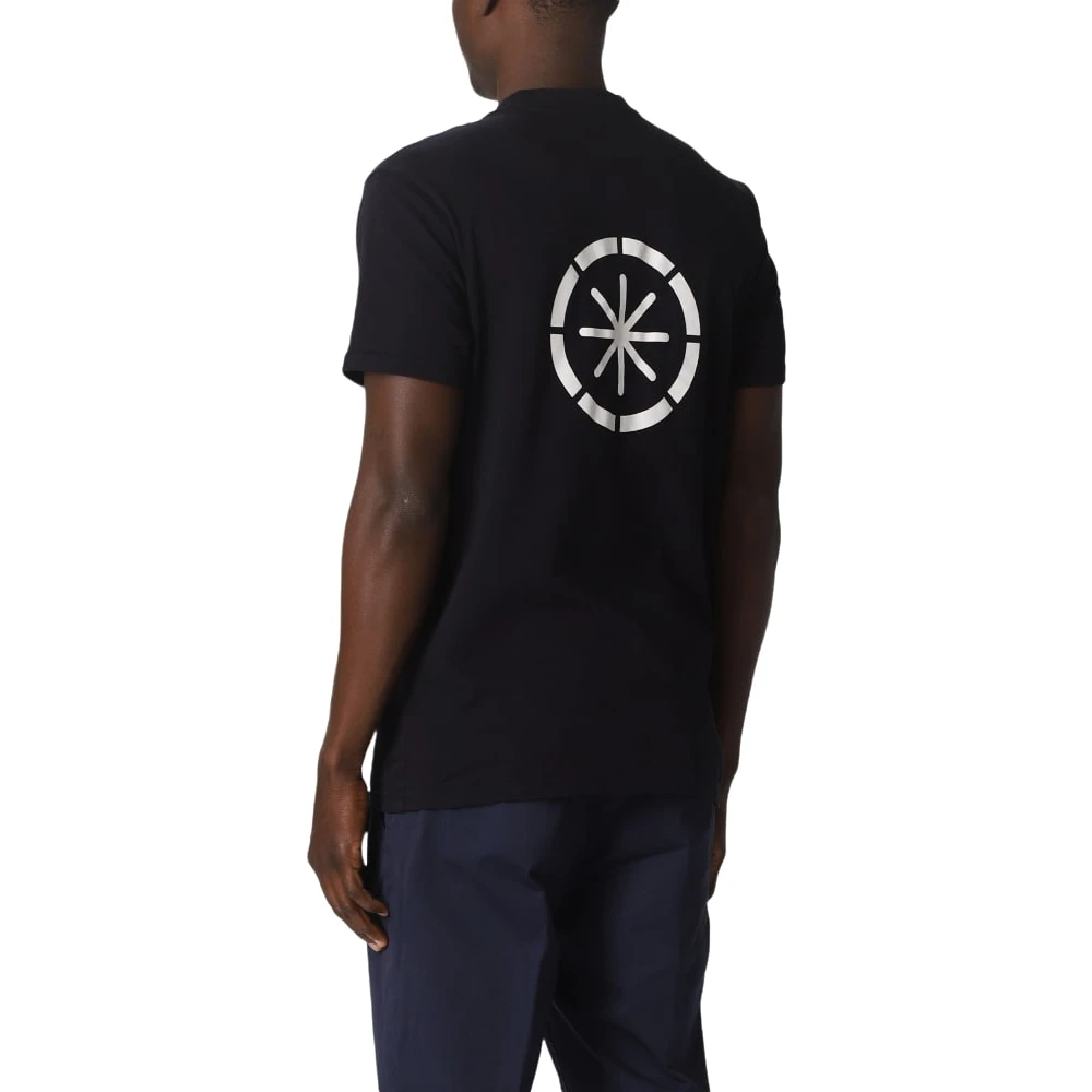 Manuel Ritz Korte Mouw T-shirt Black Heren