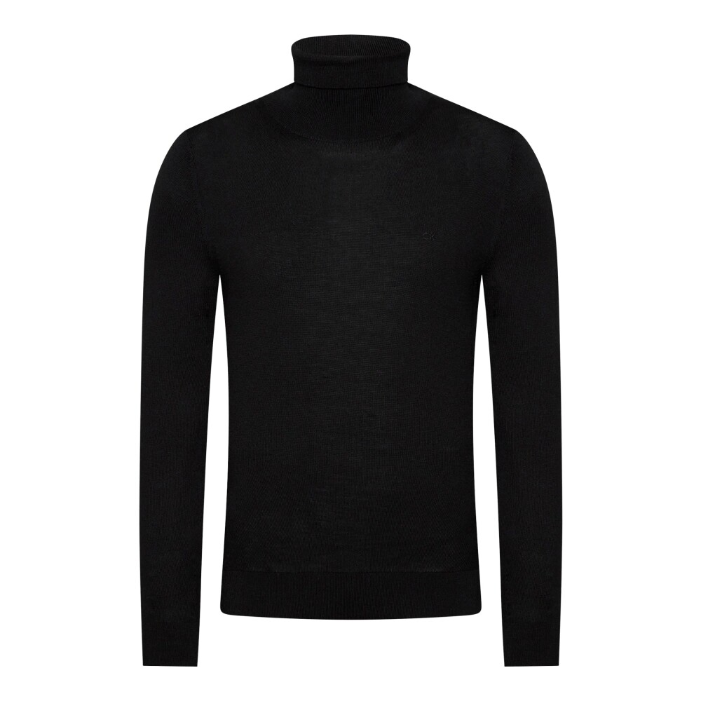 Mens Merino Wool Turtleneck Sweater Calvin Klein Turtlenecks Miinto