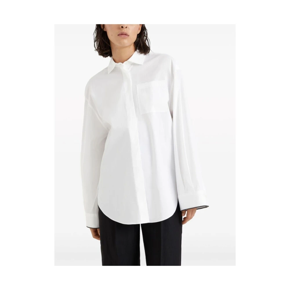 BRUNELLO CUCINELLI Shirts White Dames