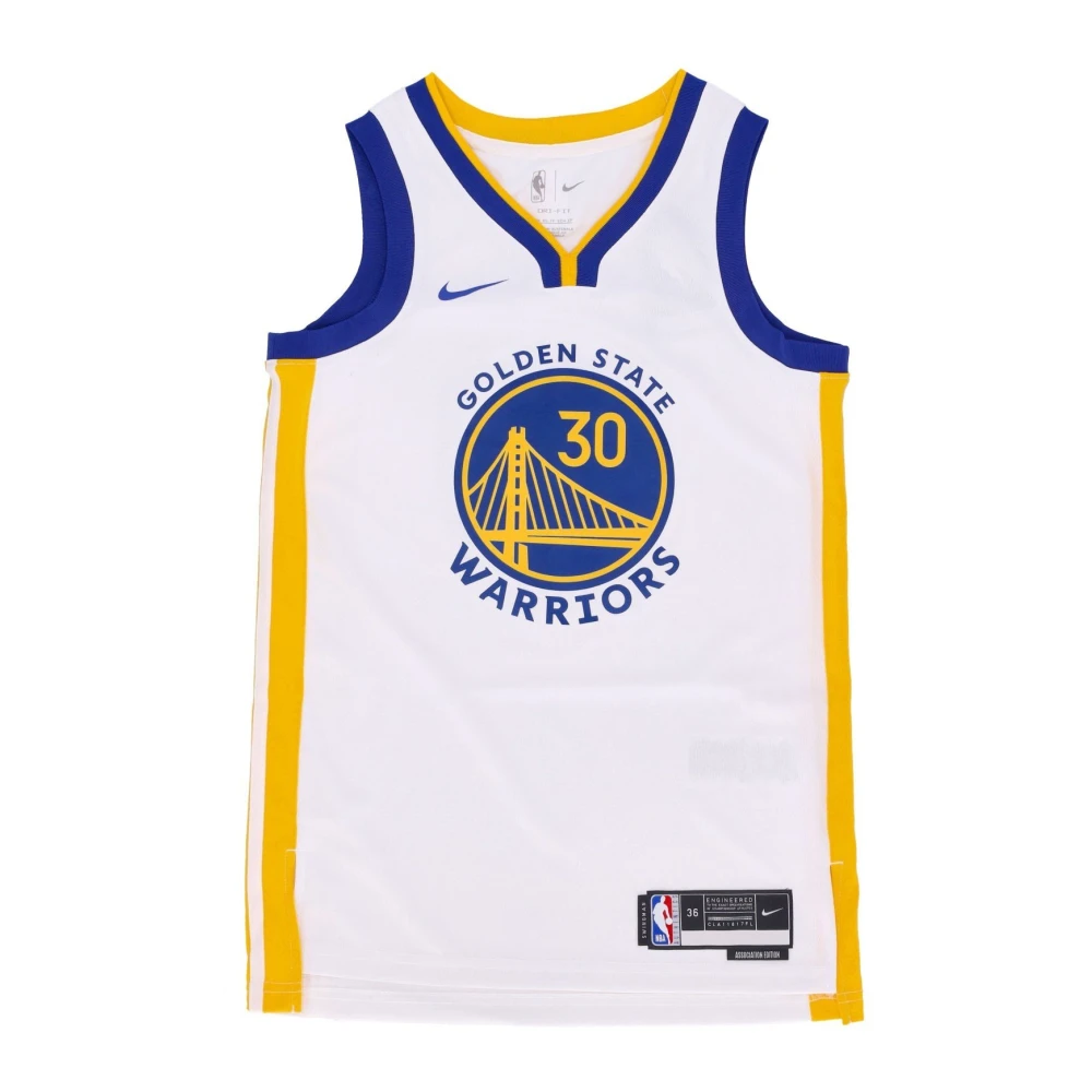 Nike Stephen Curry NBA Association Edition Shirt White Heren