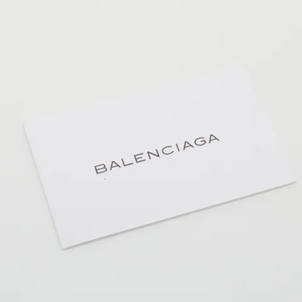 Balenciaga Vintage Pre-owned Leather wallets Green Dames