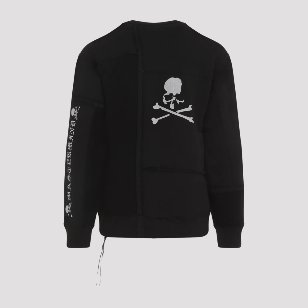 Mastermind World Zwarte Sweatshirt Aw24 voor Mannen Black Heren