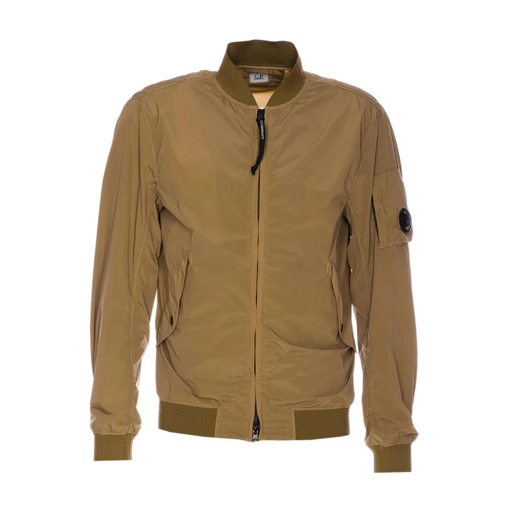 美品 C.P.COMPANY Bomber Jacket Khaki レンズ 美品 C.P.COMPANY Bomber Jacket Khaki レンズ C.P. Company Bomber