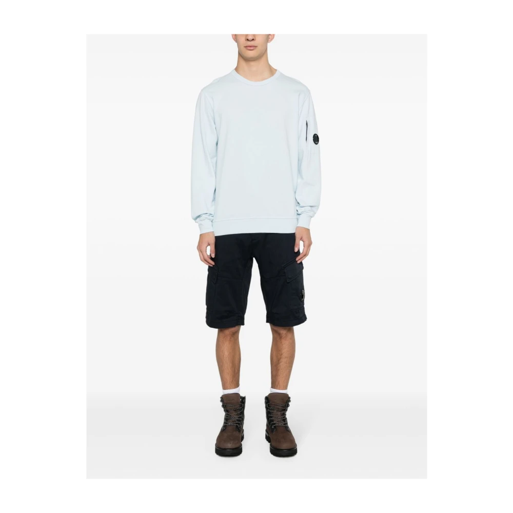 C.P. Company Blauwe Cargo Bermuda Shorts Blue Heren