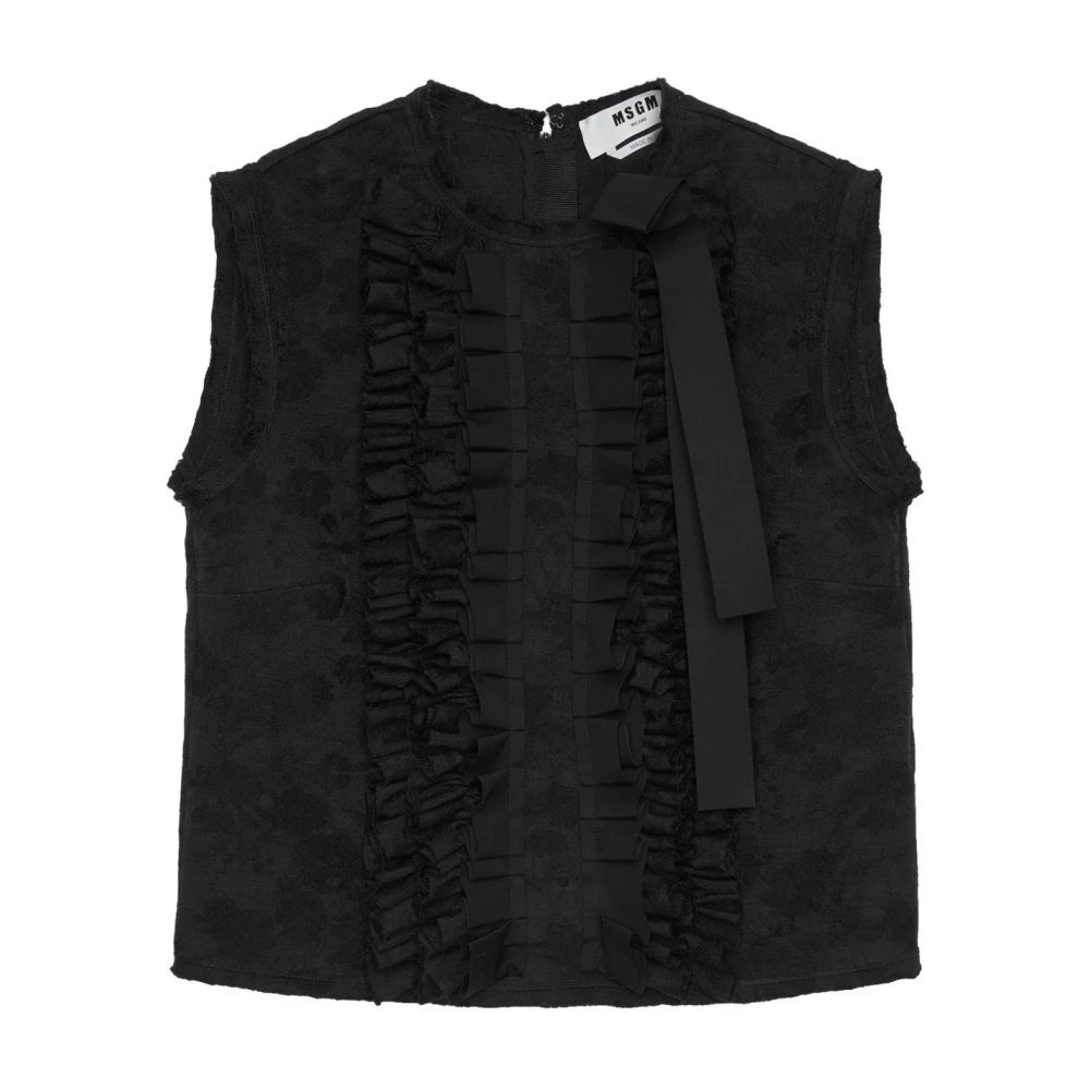 Tops > Sleeveless Tops - - Msgm - Modalova