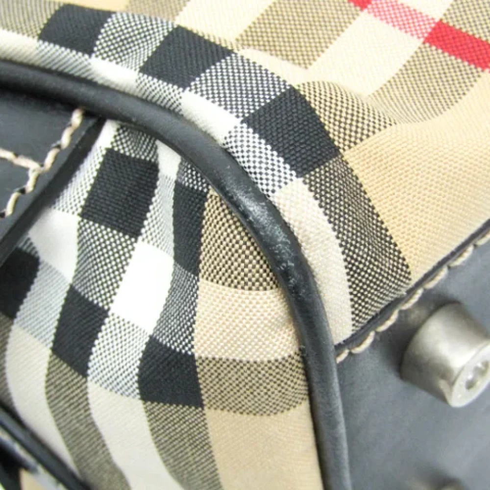 Burberry Vintage Pre-owned Leather clutches Beige Dames