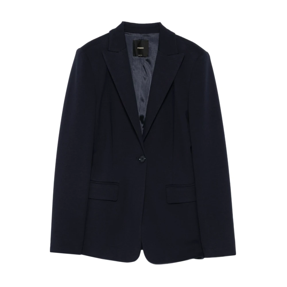 Pinko Women's Blue Blazers, M, Stylish Jackets For