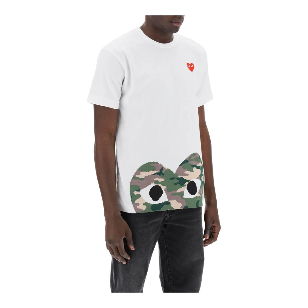 Comme des Garçons Play T-Shirts White Heren