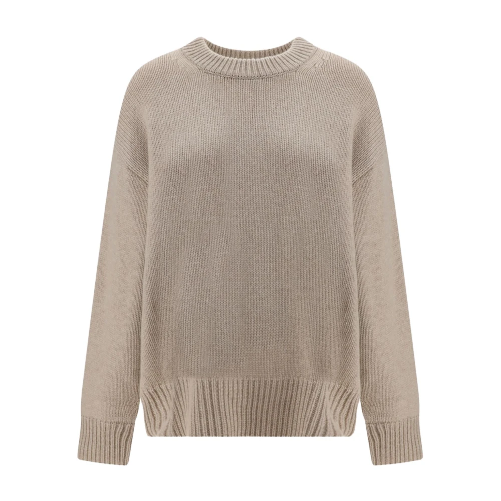 Lisa Yang Relaxed Silhouet Sand Pullover Sweater Beige Dames