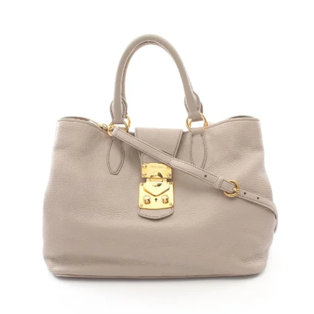Pre-owned > Pre-owned Bags > Pre-owned Tote Bags - - Miu Miu Pre-owned - Modalova