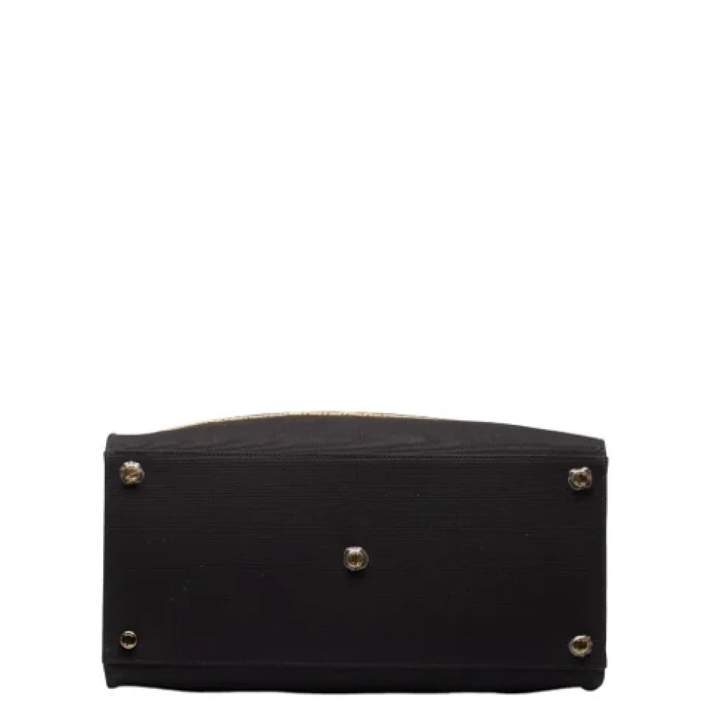 Fendi Vintage Pre-owned Canvas totes Black Dames