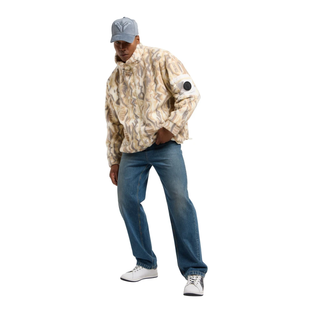 carlo colucci Gezellige Oversized Teddyjas Beige Heren