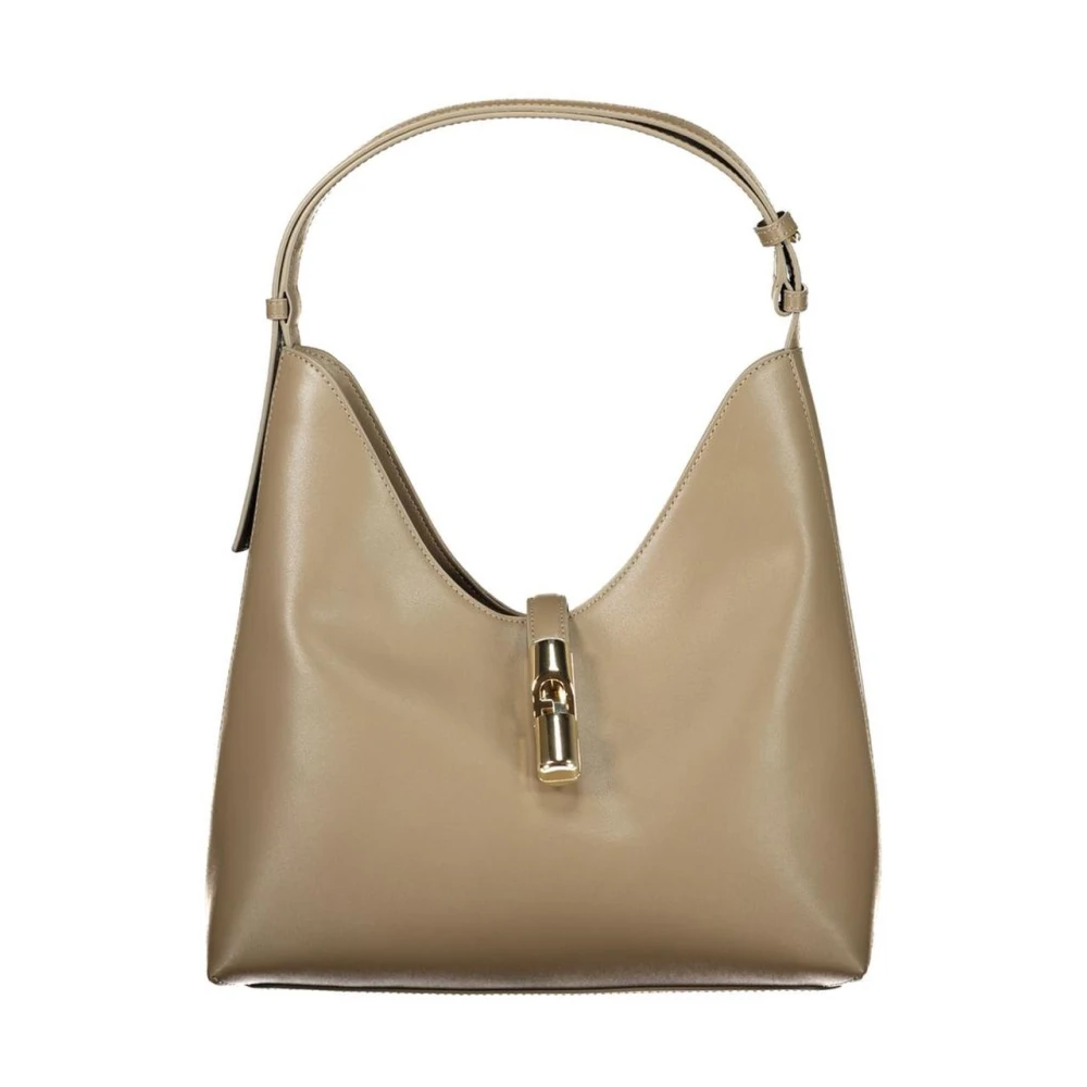 Furla Goccia M Hobo Bag - Female - Shoulder Bags - Brown - One Size - Bags - Image 4