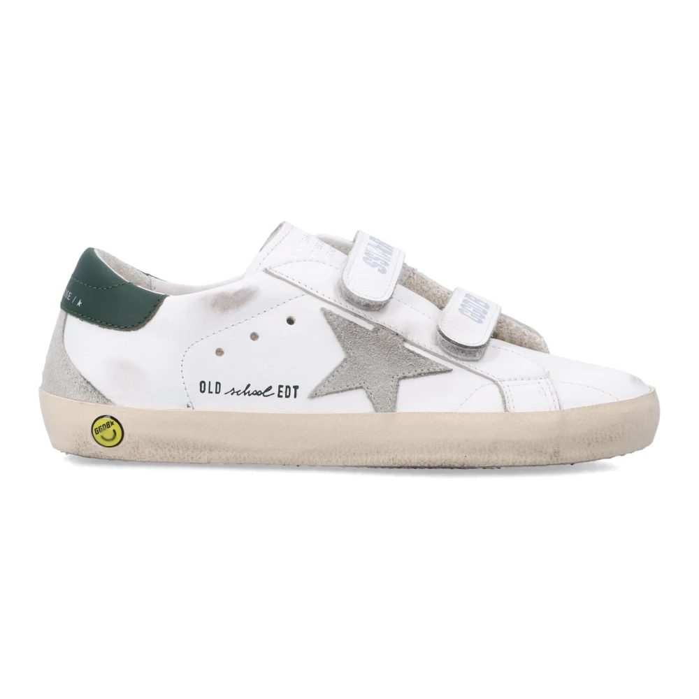 Golden Goose Boys White Old School Leather - Kids Sneakers - 40 Eu - Kids