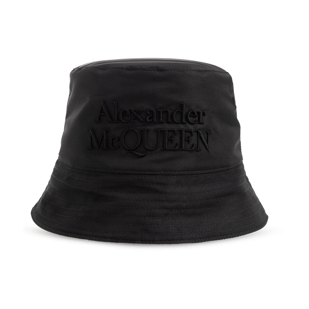 Alexander mcqueen Omkeerbare emmerhoed met logo Green Heren