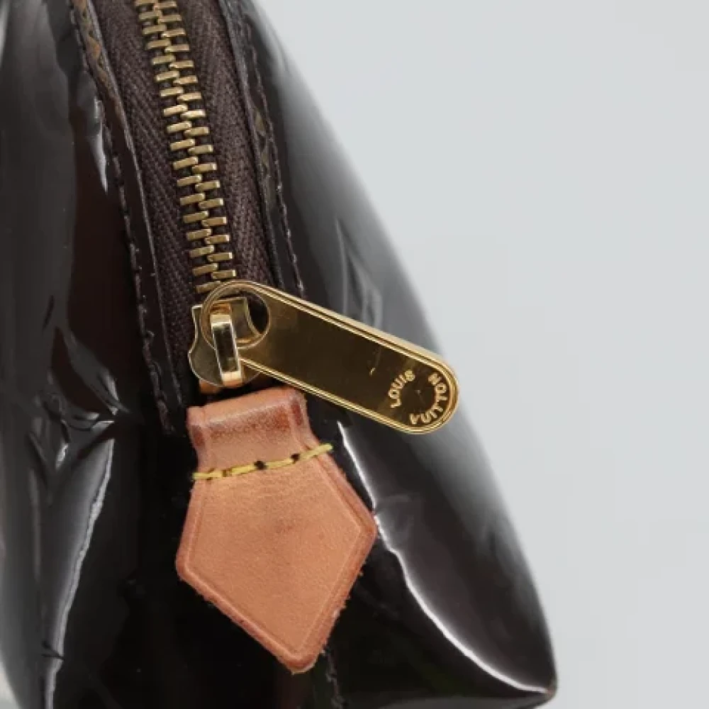 Louis Vuitton Vintage Pre-owned Leather pouches Purple Dames
