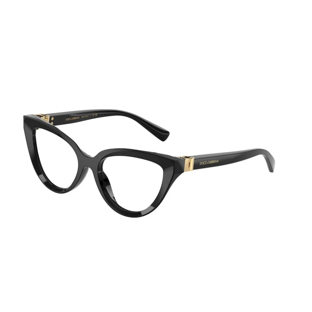 Dolce & Gabbana Femme Noir Accessoires, Taille: 54 Mm Cat Eye Frame