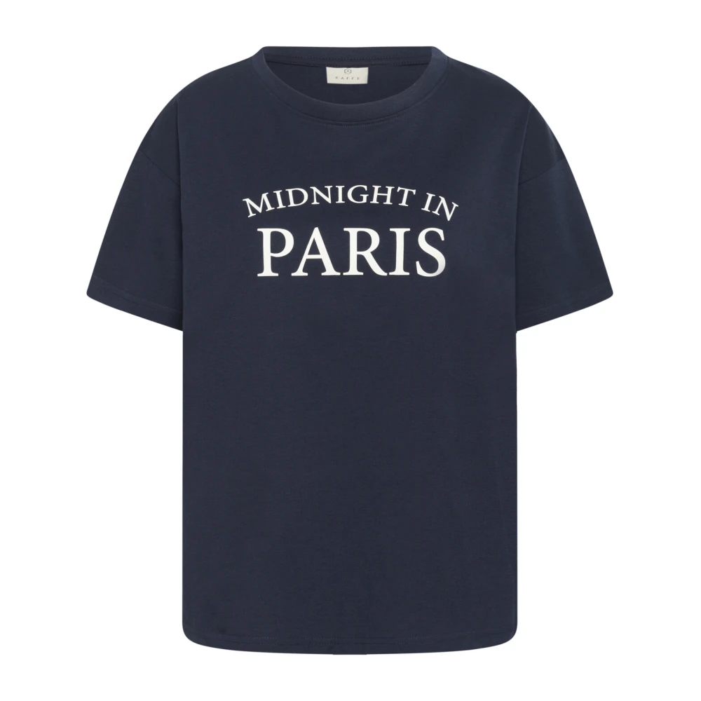 Kaffe - Tops > T-Shirts - Blue - Kaffe - Modalova