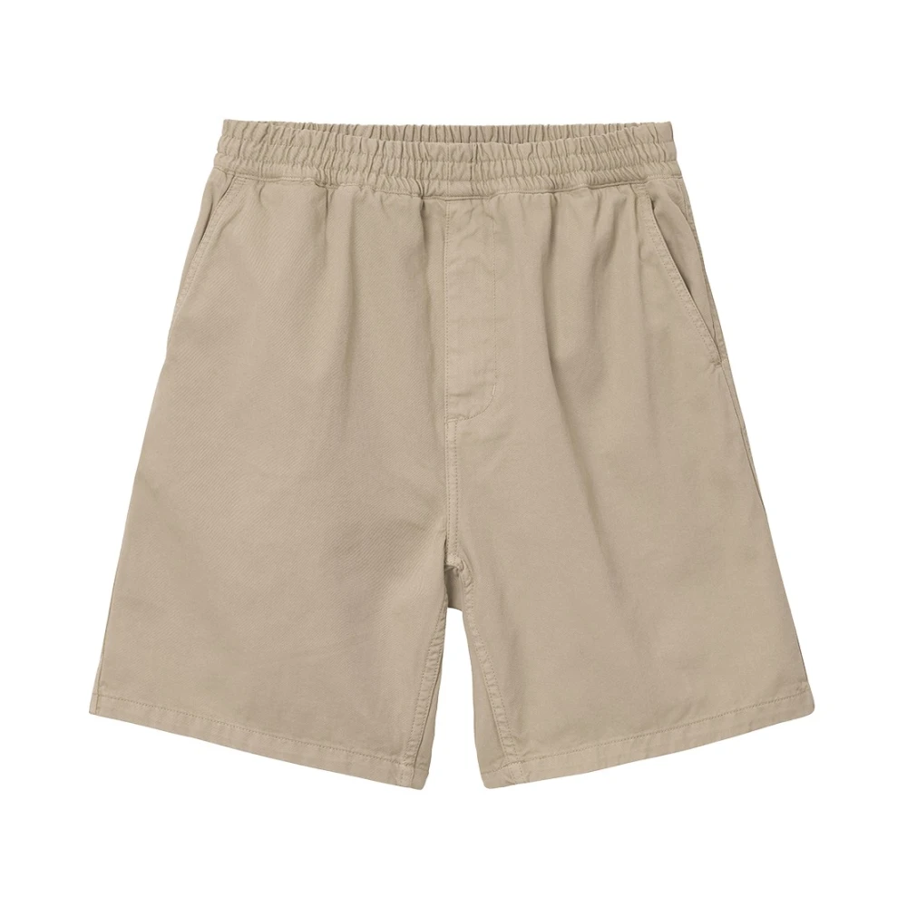 Carhartt Wip Beige Flint Short With Tool Pockets - Male - Casual Shorts - S - Shorts
