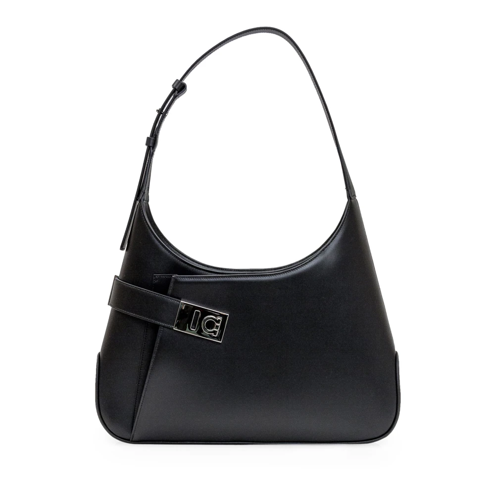 Salvatore Ferragamo Arch SH L BAG Handväska Black, Dam