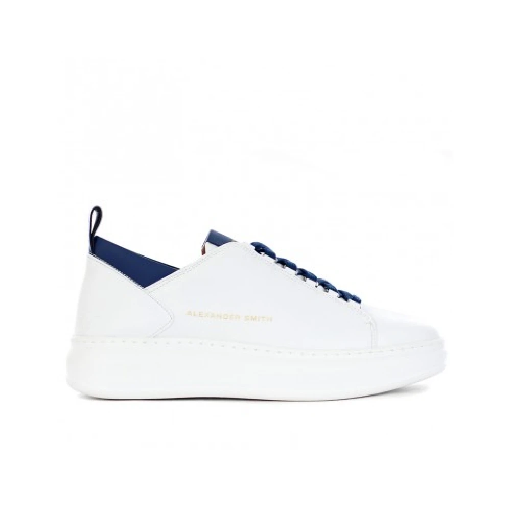 Alexander Smith Sneakers con logo Heren Schoenen Wit