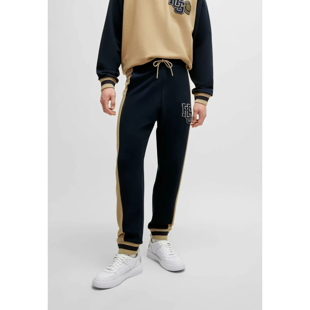 Hugo Boss Heren Nakitrow Broek Blue Heren