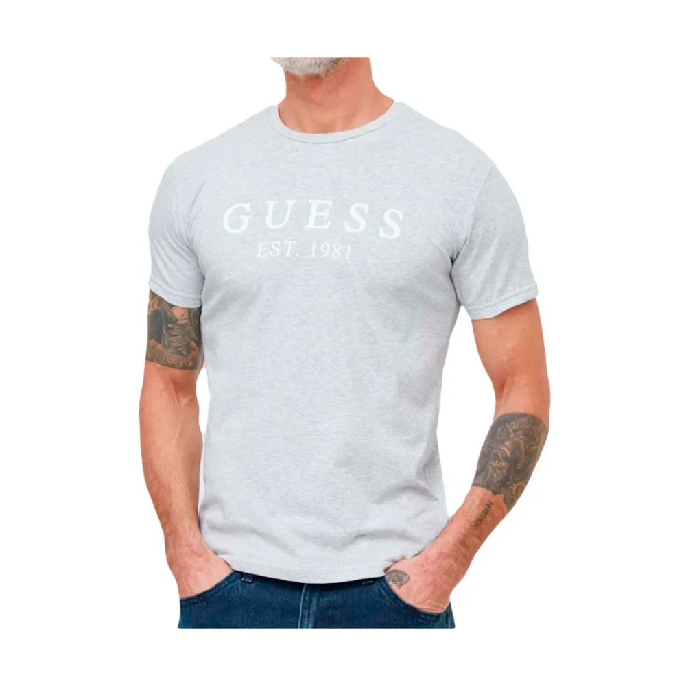 Guess - Tops > T-Shirts - Gray - Guess - Modalova