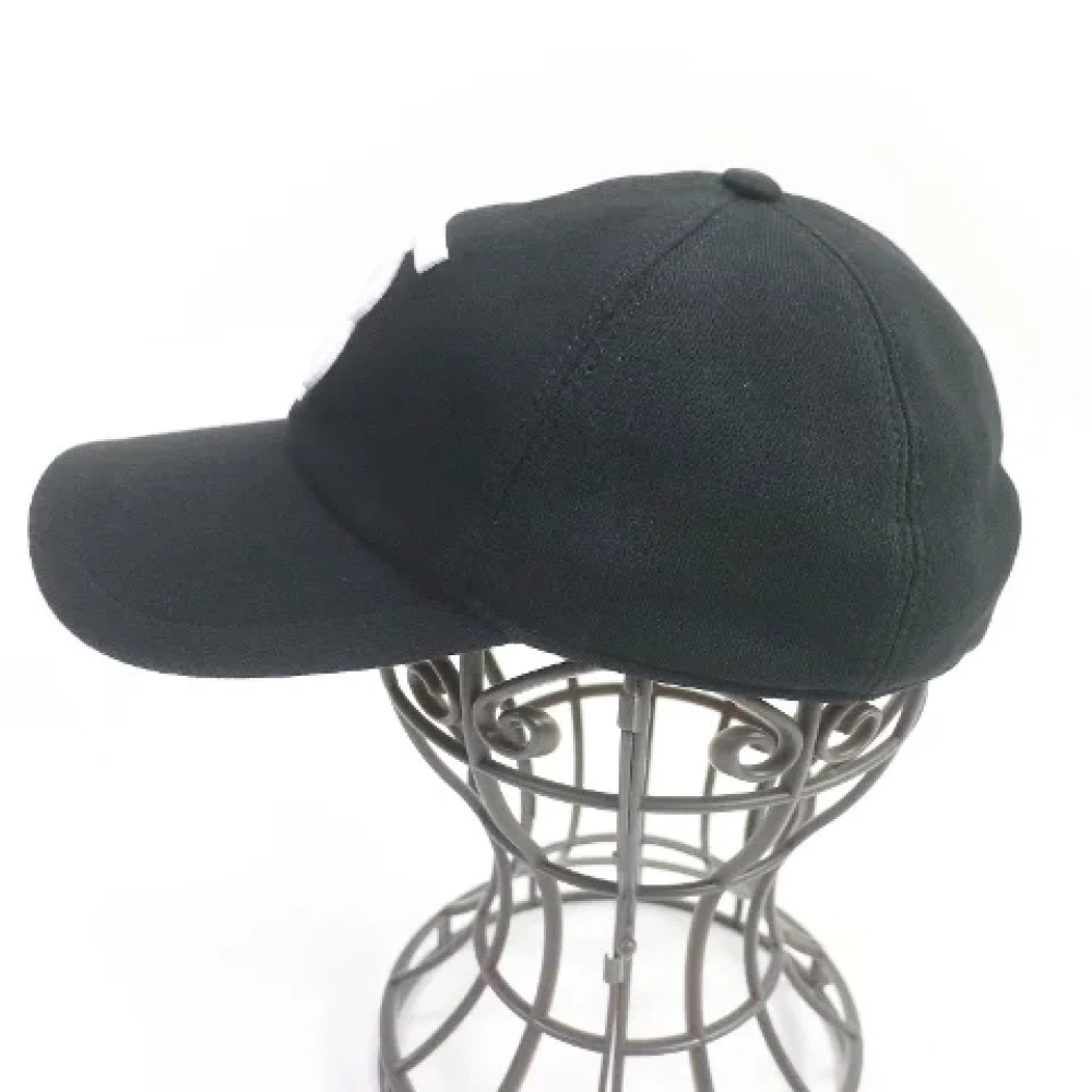 Burberry Vintage Pre-owned Cotton hats Black Dames