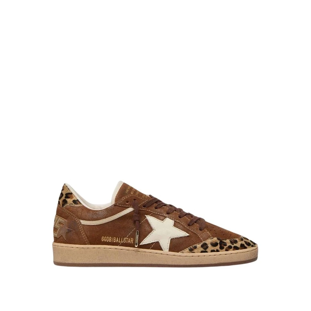 Golden Goose , Sneakers, Female, Brown, 5 Uk, Ball Star Trainers