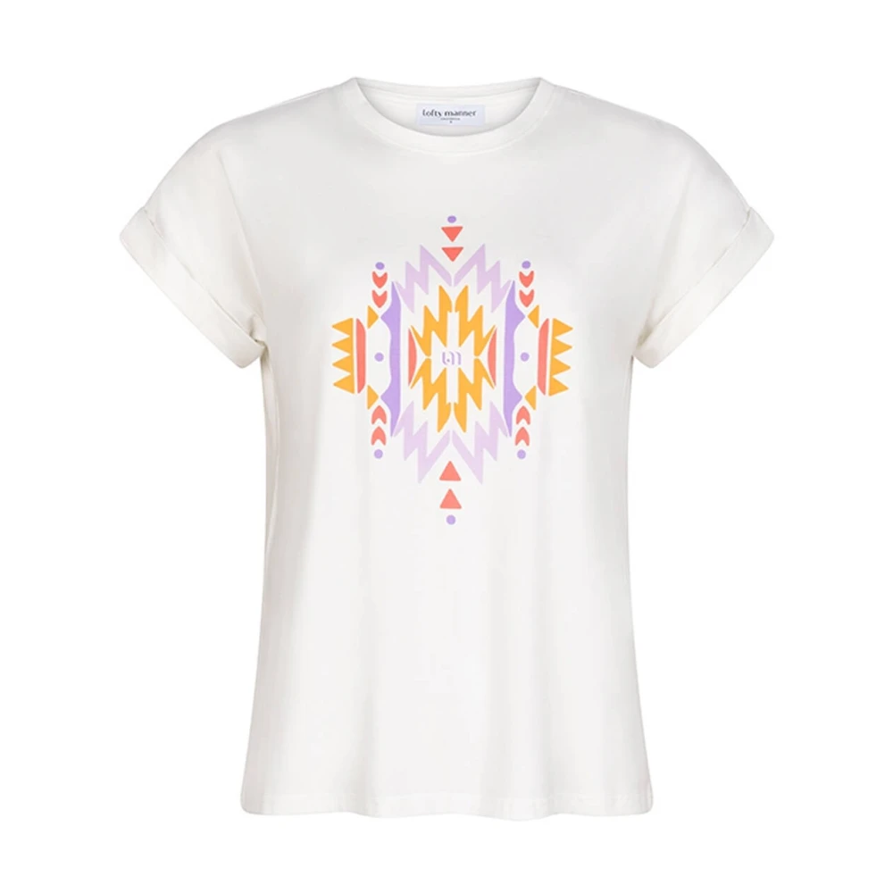 Lofty Manner Arleth T-shirt voor vrouwen White Dames
