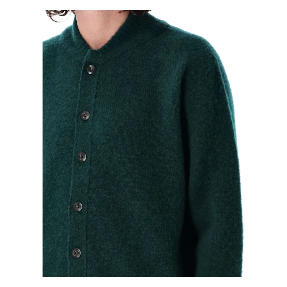 Howlin' Bos Gebreide Four Eyes Vest Green Heren