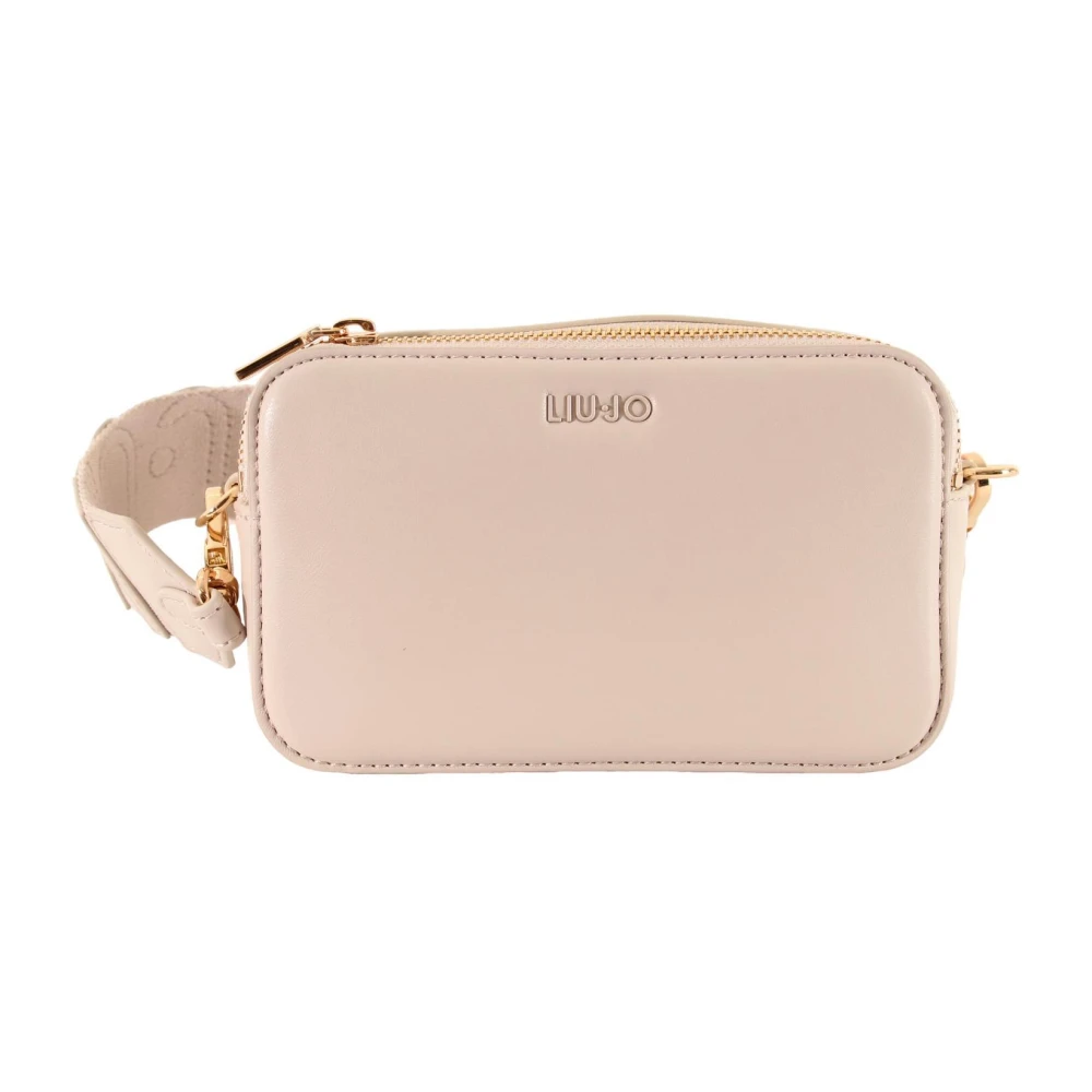 Liu Jo Stijlvolle Crossbody Handtas Beige Dames