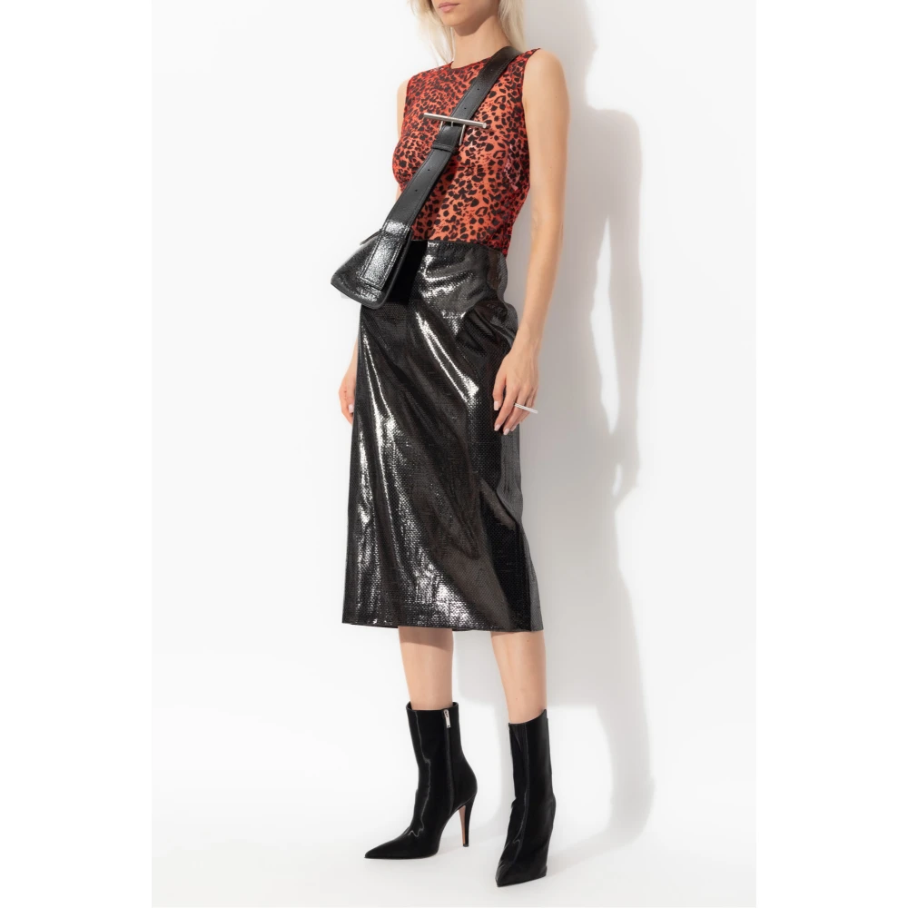 alexander mcqueen Transparante top Red Dames