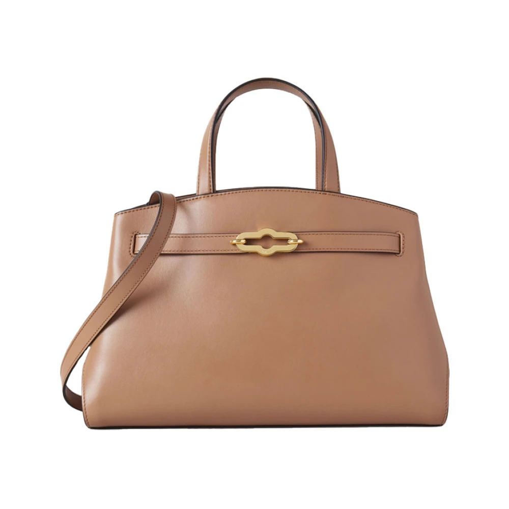 Mulberry Sable High Gloss Leren Tote Tas Brown Dames