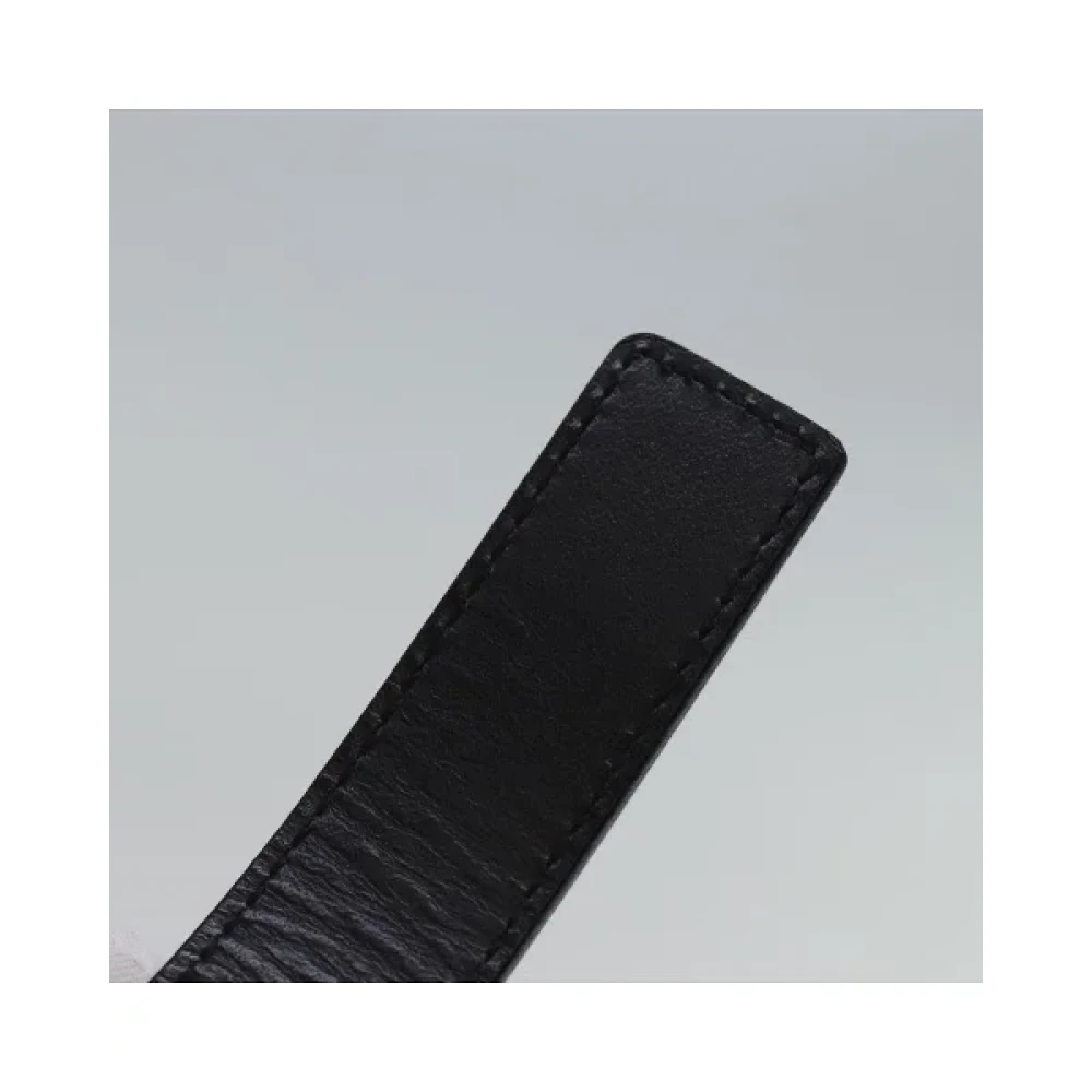 Gucci Vintage Pre-owned Leather belts Black Dames