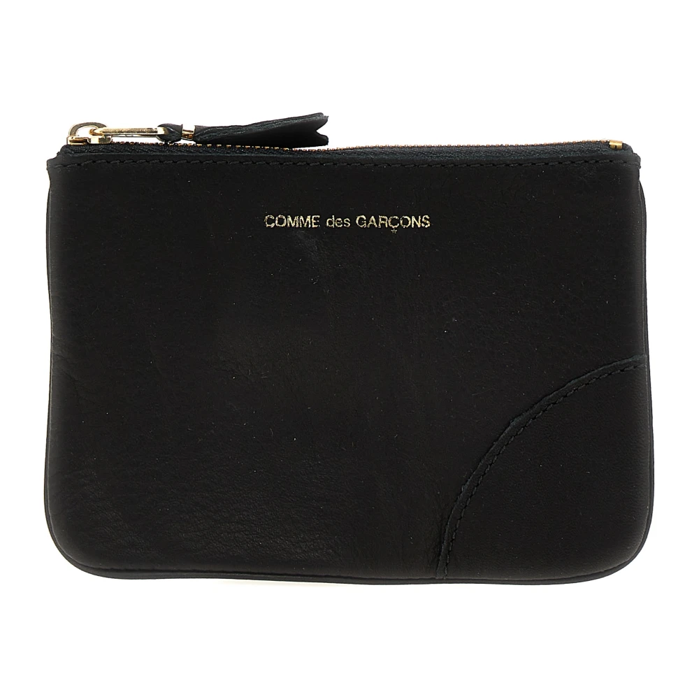 Comme Des Garçons Women's Black Wallets & Cardholders, One Size, Washed Wallet