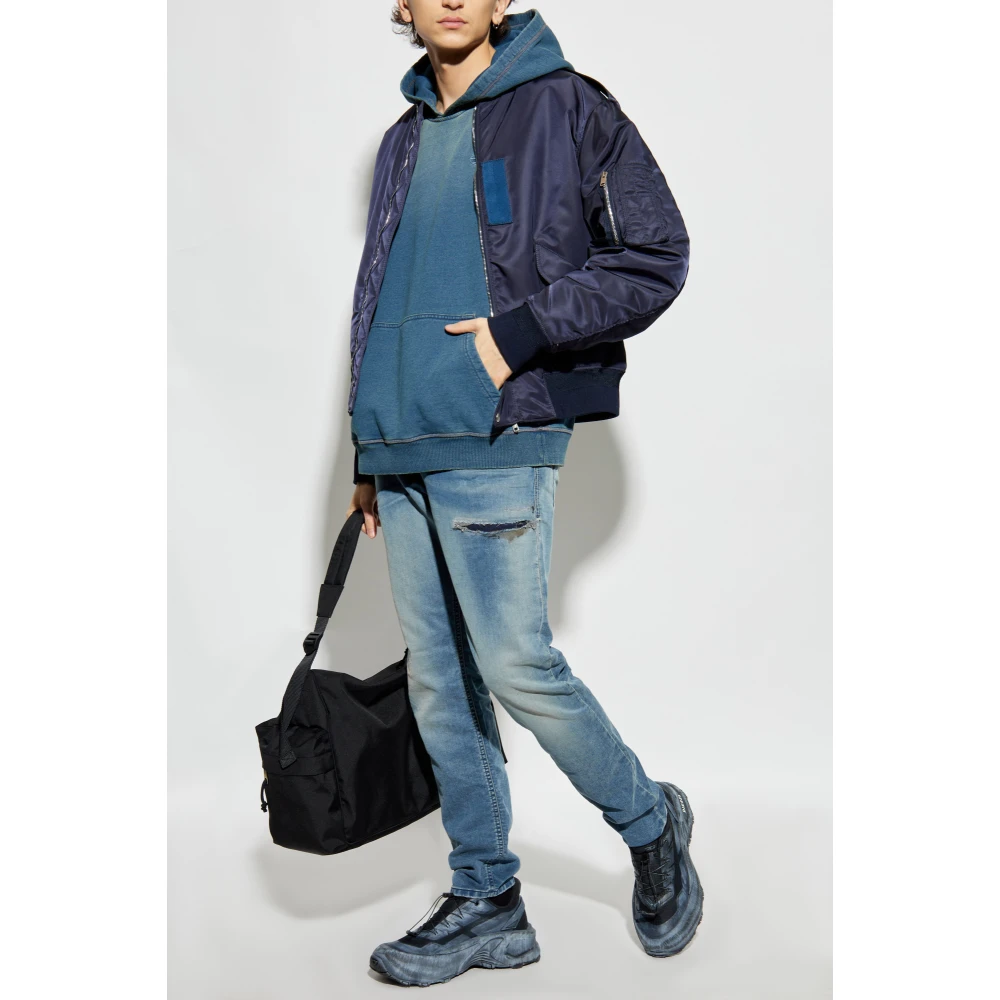 Diesel Sweatshirt S-Boxt-Hood-R6 Blue Heren