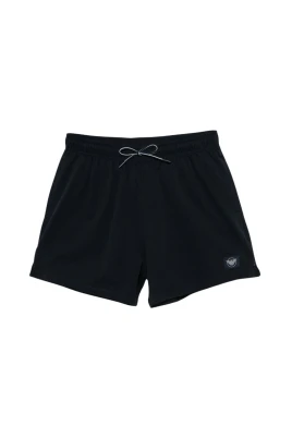 Herringbone Logo Swim Shorts