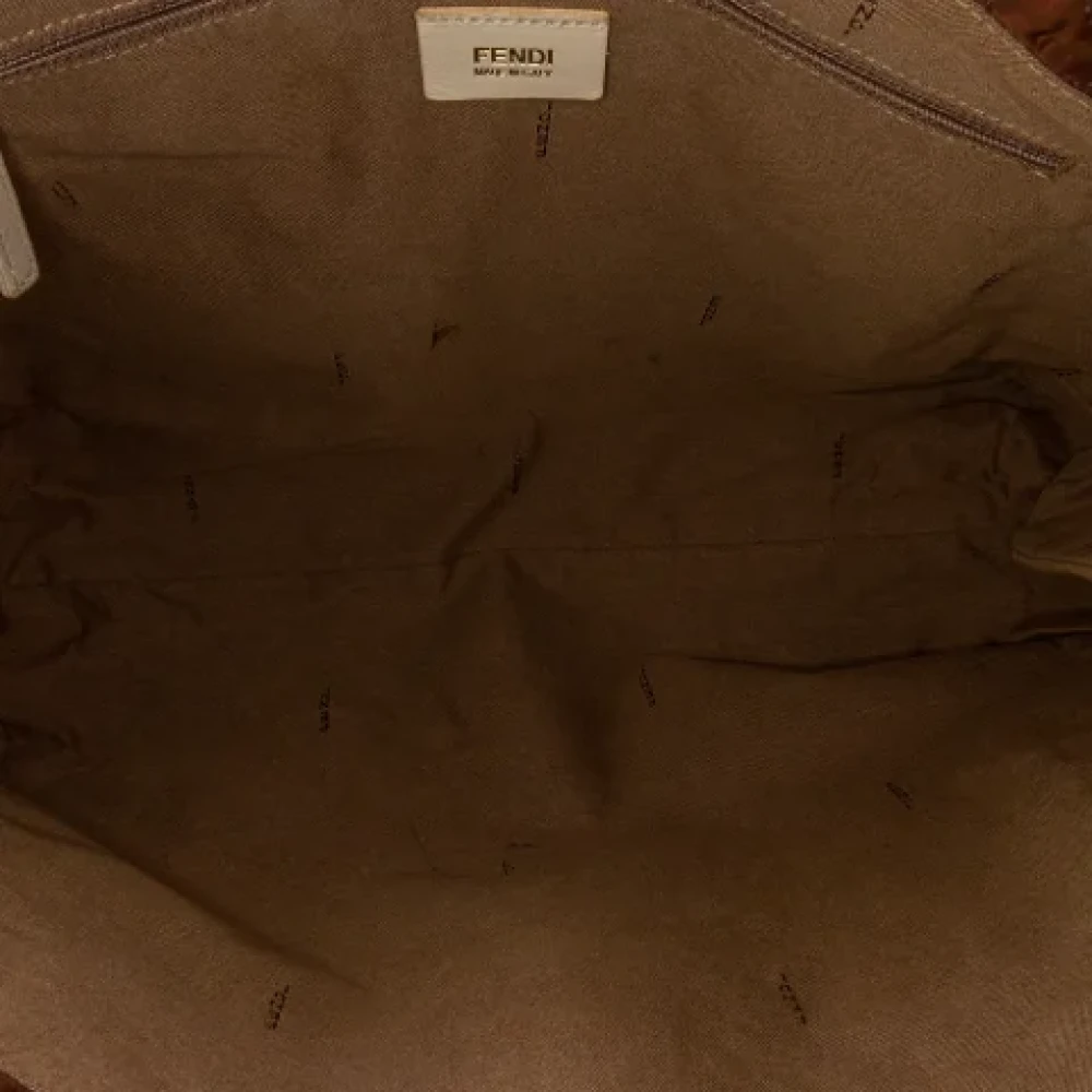Fendi Vintage Pre-owned Fabric totes Brown Dames